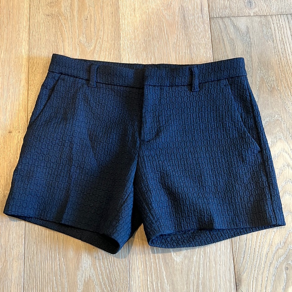 BR blue jacquard shorts 2